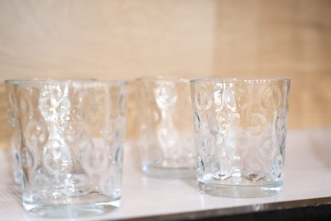 Glass, Pottery, Vase, Furniture, Table