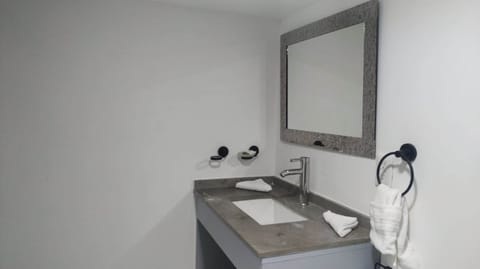 Deluxe Double Room | Bathroom | Shower, rainfall showerhead, towels, soap