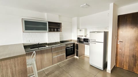 Apartment | Private kitchen | Microwave, oven, stovetop, electric kettle