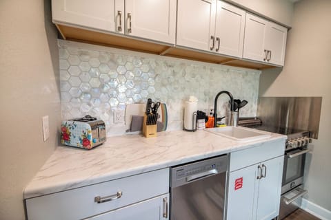 Adventure Lodge's fully equipped kitchen