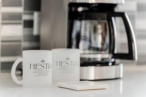 HESTIA homes always offer complimentary coffee and tea.