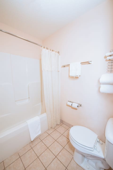 Standard Room, 1 King Bed | Bathroom | Free toiletries, hair dryer, towels