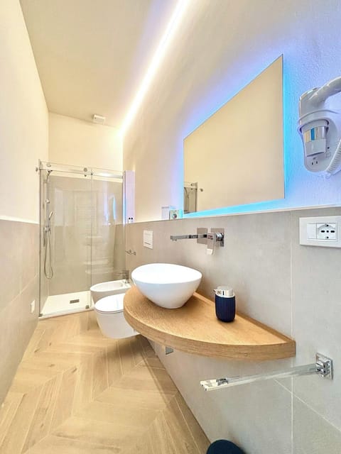 Double or Twin Room, Ensuite, City View | Bathroom | Shower, free toiletries, hair dryer, bidet
