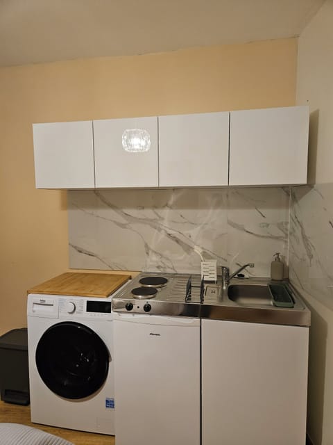 Apartment | Private kitchen | Fridge, microwave, electric kettle, toaster