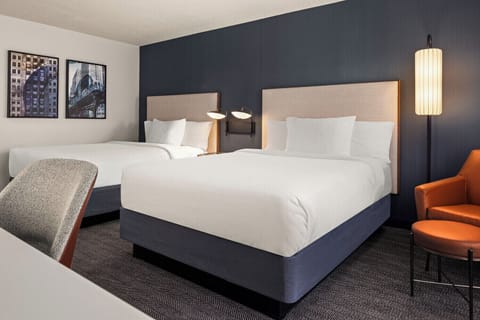 Standard Room, 2 Queen Beds | Premium bedding, individually furnished, desk, laptop workspace