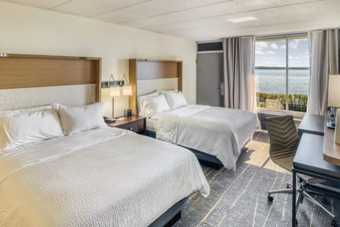 Standard Room, 2 Queen Beds, Accessible (Beach Access) | In-room safe, desk, blackout drapes, iron/ironing board