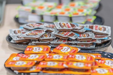 Daily buffet breakfast (EUR 9 per person)