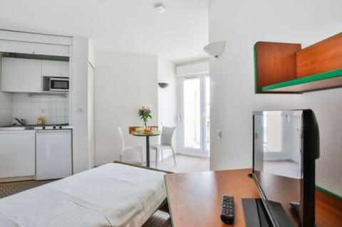 Studio, 1 Twin Bed | Individually furnished, desk, soundproofing, iron/ironing board