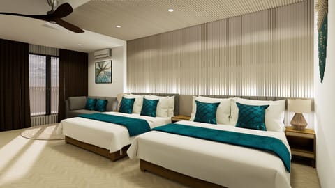 Presidential Room, Balcony, Sea View | In-room safe, desk, laptop workspace, soundproofing