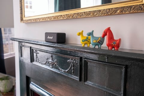 House, City View | Living area | Flat-screen TV