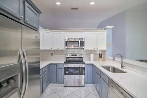 Fully equipped kitchen ready for culinary adventures and family meals alike.