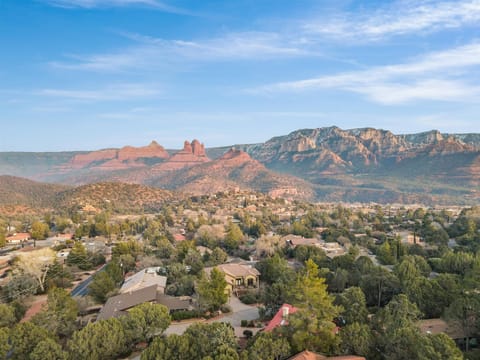 Nestled amongst trees with amazing mountain views, our home offers a tranquil escape into nature's embrace