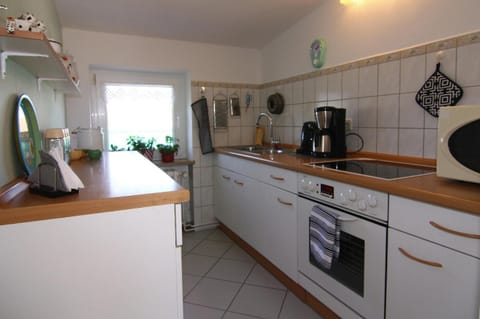 Apartment | Private kitchen | Electric kettle, toaster, highchair