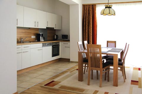 Apartment | Private kitchen | Electric kettle, toaster, highchair