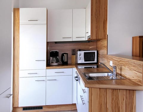 Apartment | Private kitchen | Electric kettle, toaster, highchair