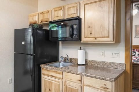 2nd fridge & microwave in basement