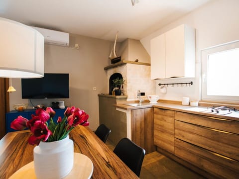 Sky, Property, Furniture, Table, Azure, Chair, Building, Window, Shade, Architecture