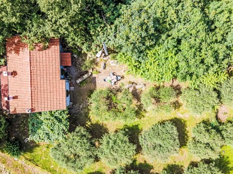 Sky, Property, Furniture, Table, Azure, Chair, Building, Window, Shade, Architecture