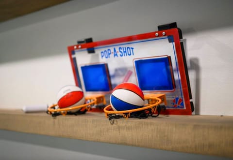 Challenge your friends to a game of Pop-A-Shot, adding even more fun to your stay.