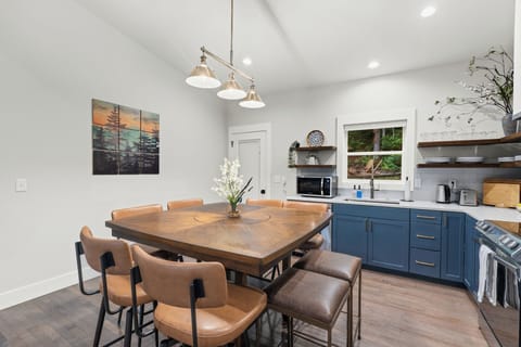 Kitchen - seating for 8. Prepare food and dine together!