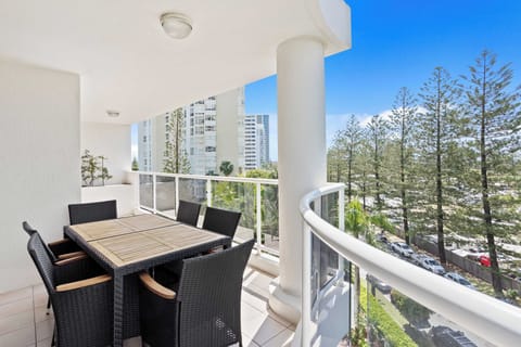 Apartment, 2 Bedrooms, Beach View | Balcony