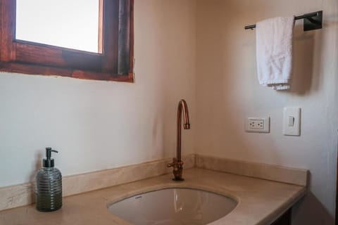 Basic Double Room | Bathroom | Shower, free toiletries, towels, soap