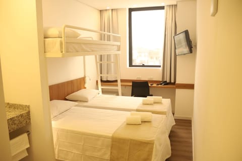 Standard Twin Room, City View | In-room safe, laptop workspace, soundproofing, free WiFi