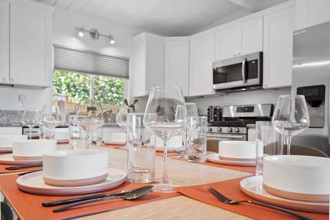 Stylish dining room, ideal for enjoying home-cooked meals together.