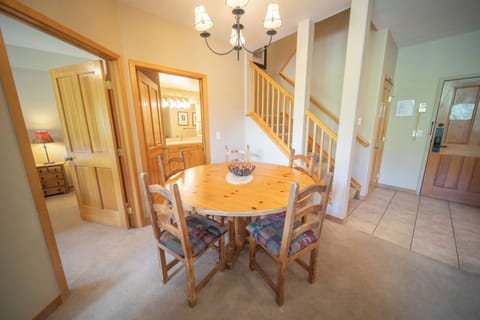 Dining area perfect for a family dinner