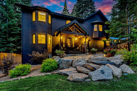 Exterior: View of the front of this beautiful home