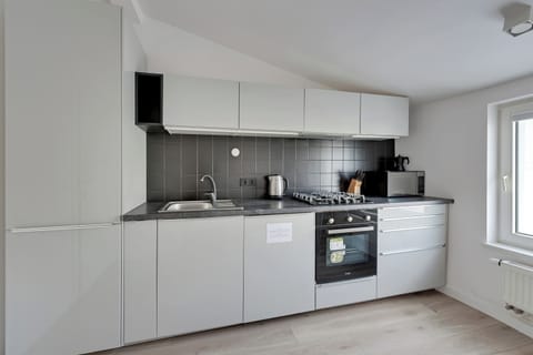 Classic Apartment, City View | Private kitchen