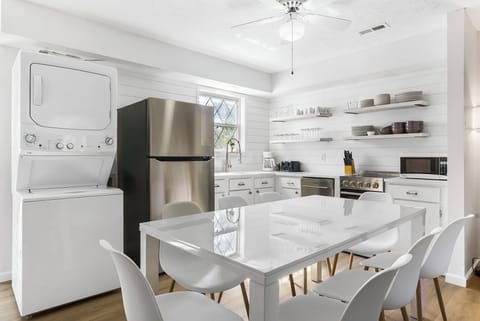 The kitchen is fully updated & well equipped for your visit