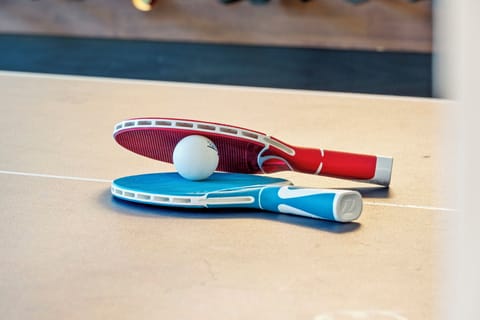 Unleash your competitive side or kick back & relax on the lower level