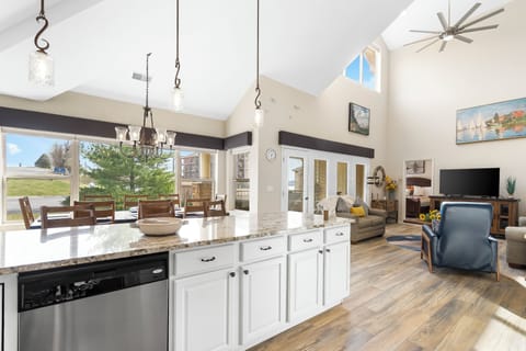 Whip your favorite meals in the fully equipped kitchen