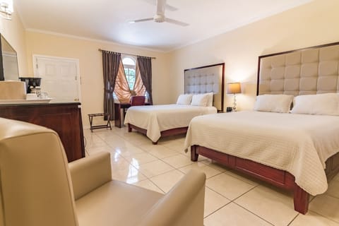 Deluxe Room (2 Queen Beds) | In-room safe, iron/ironing board, free WiFi, bed sheets