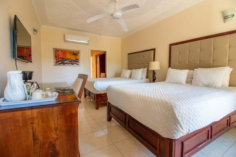 Superior Room, 2 Queen Beds | In-room safe, iron/ironing board, free WiFi, bed sheets