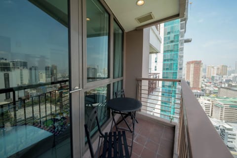 Exclusive Studio, Balcony, City View | Terrace/patio