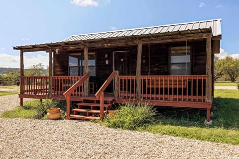 Cabin Exterior with Barbeque Grill