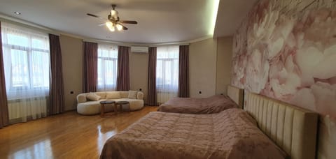 Family Apartment, Balcony, City View | Iron/ironing board, free WiFi