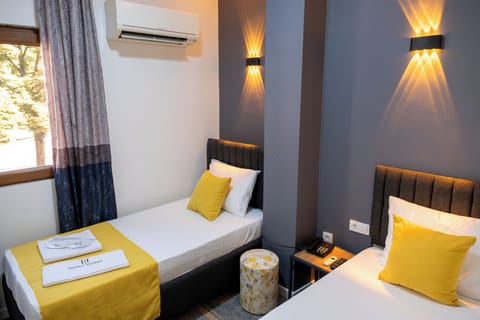 Standard Twin Room, City View | Free WiFi, bed sheets