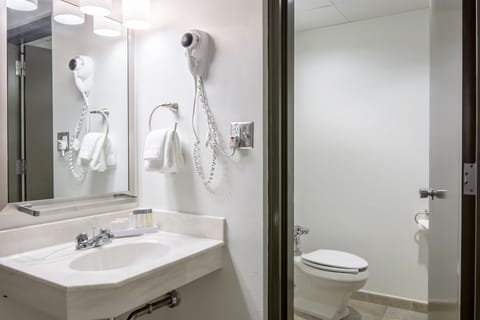 Room, 1 King Bed, Balcony, Pool View | Bathroom | Shower, free toiletries, hair dryer, towels