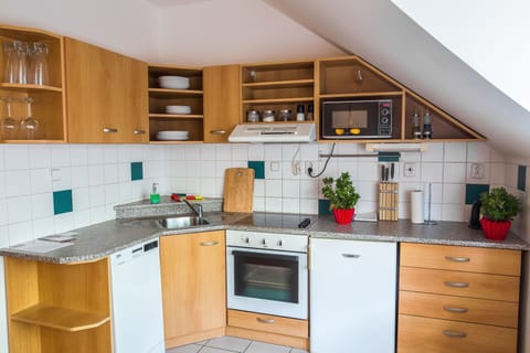 City Studio Suite, Sauna, City View | Private kitchenette | Fridge, microwave, stovetop, highchair