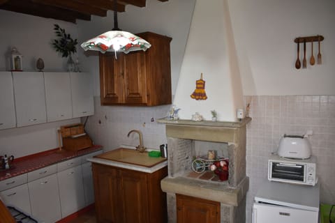 Apartment, Hill View | Private kitchen | Full-size fridge, microwave, oven, stovetop