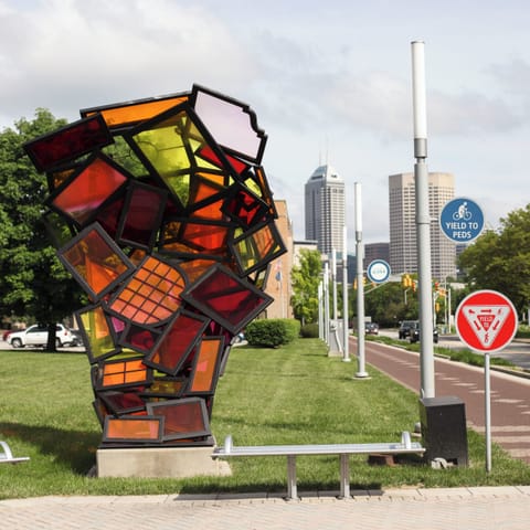 The Cultural Trail Just 2 Blocks Away!