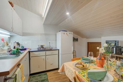 Kitchen and dining area
