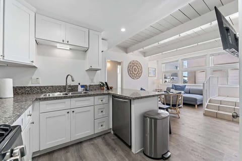 Our spacious kitchen is fully stocked to cook large or small meals.