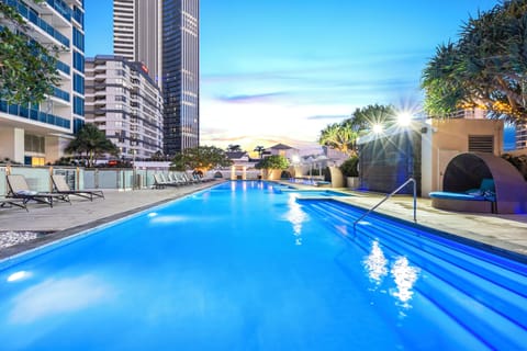 Indoor pool, outdoor pool