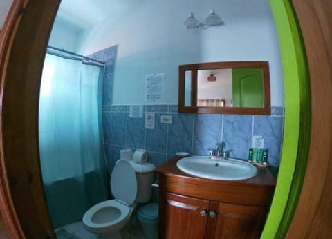 Comfort Double Room, Balcony, Sea View | Bathroom | Shower, towels, soap, shampoo