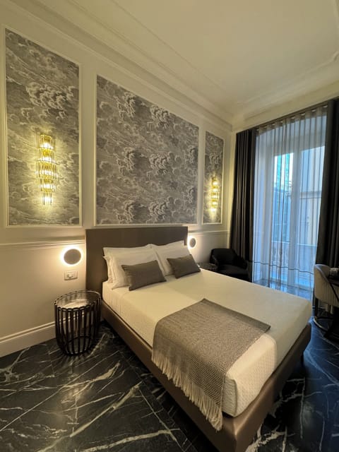 Superior Double Room, Balcony, City View | Egyptian cotton sheets, premium bedding, down comforters, pillowtop beds