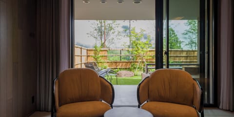 [A] Suite (Dog Friendly) / with open-air bath / Max. 10 people, Non Smoking | Living area